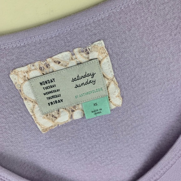 Anthropologie Saturday Sunday v neck button henley - Picture 5 of 8